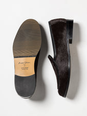 JACQUES NEW HAIRY CALF DARK BROWN