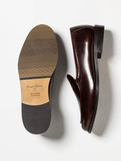 JACQUES NEW DARK BROWN LEATHER
