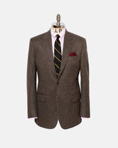Made In Canada Herringbone Pure Cashmere Sport Coat