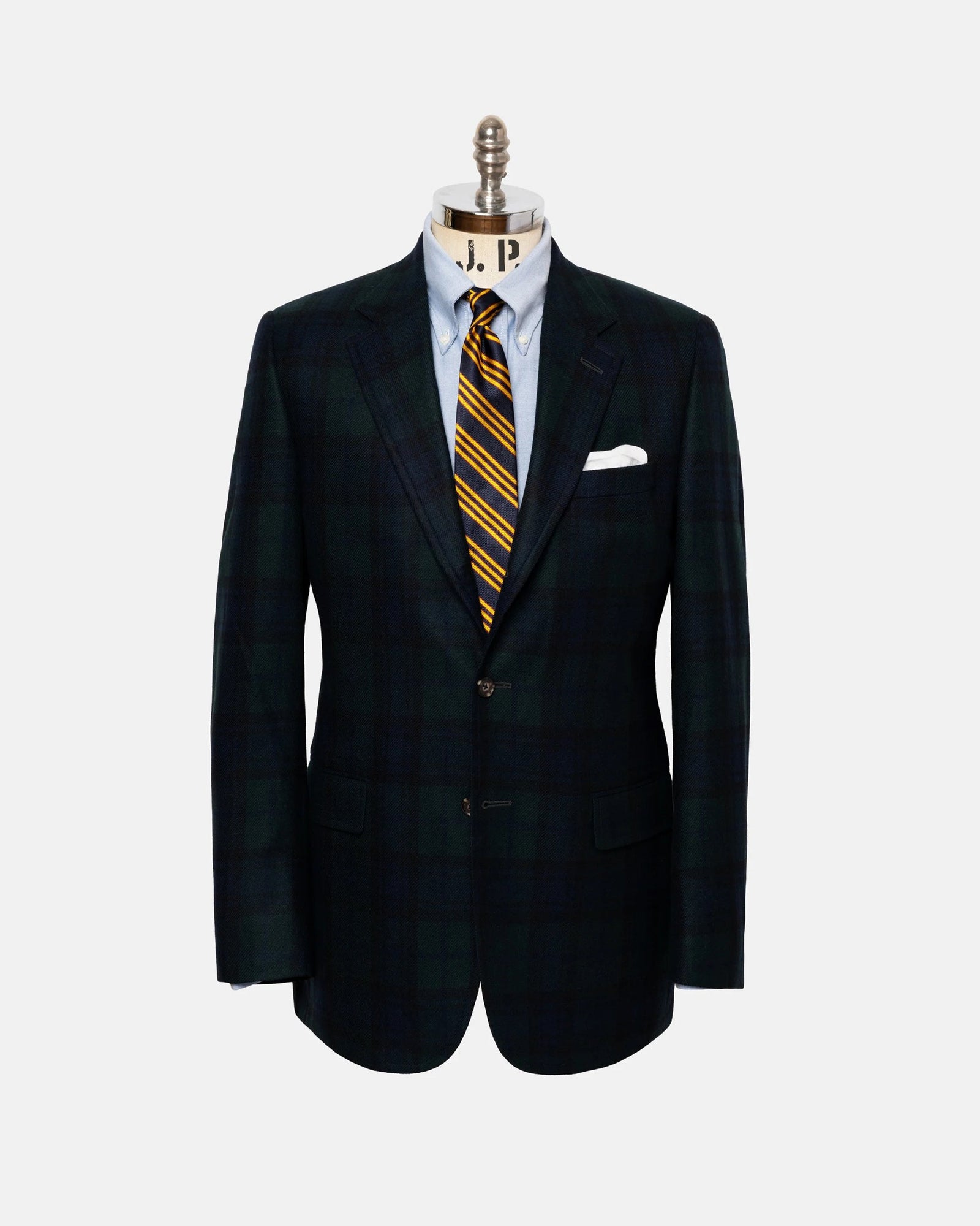 Made In Canada Watch Tartan Pure Cashmere Sport Coat