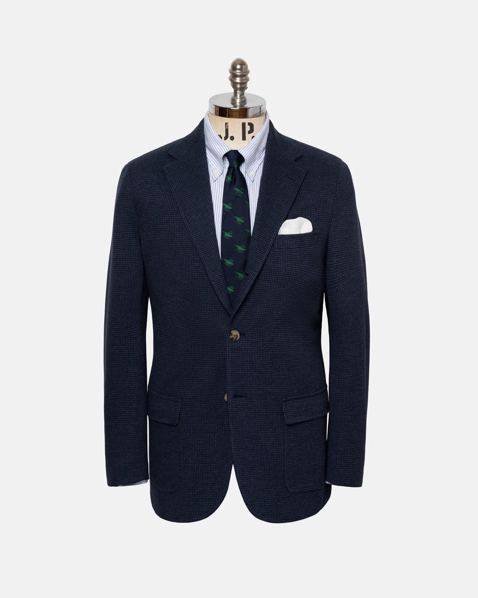 Check Knit Sport Coat
