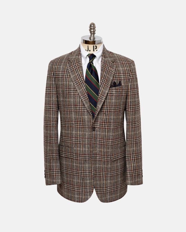 Made In Canada Tan Plaid Sport Coat
