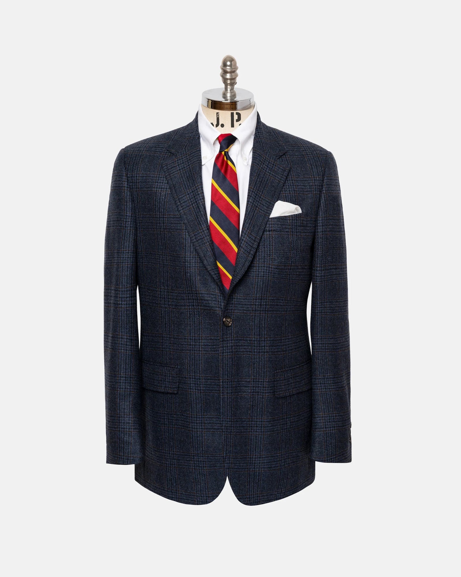 Made In Canada Plaid Pure Cashmere Sport Coat