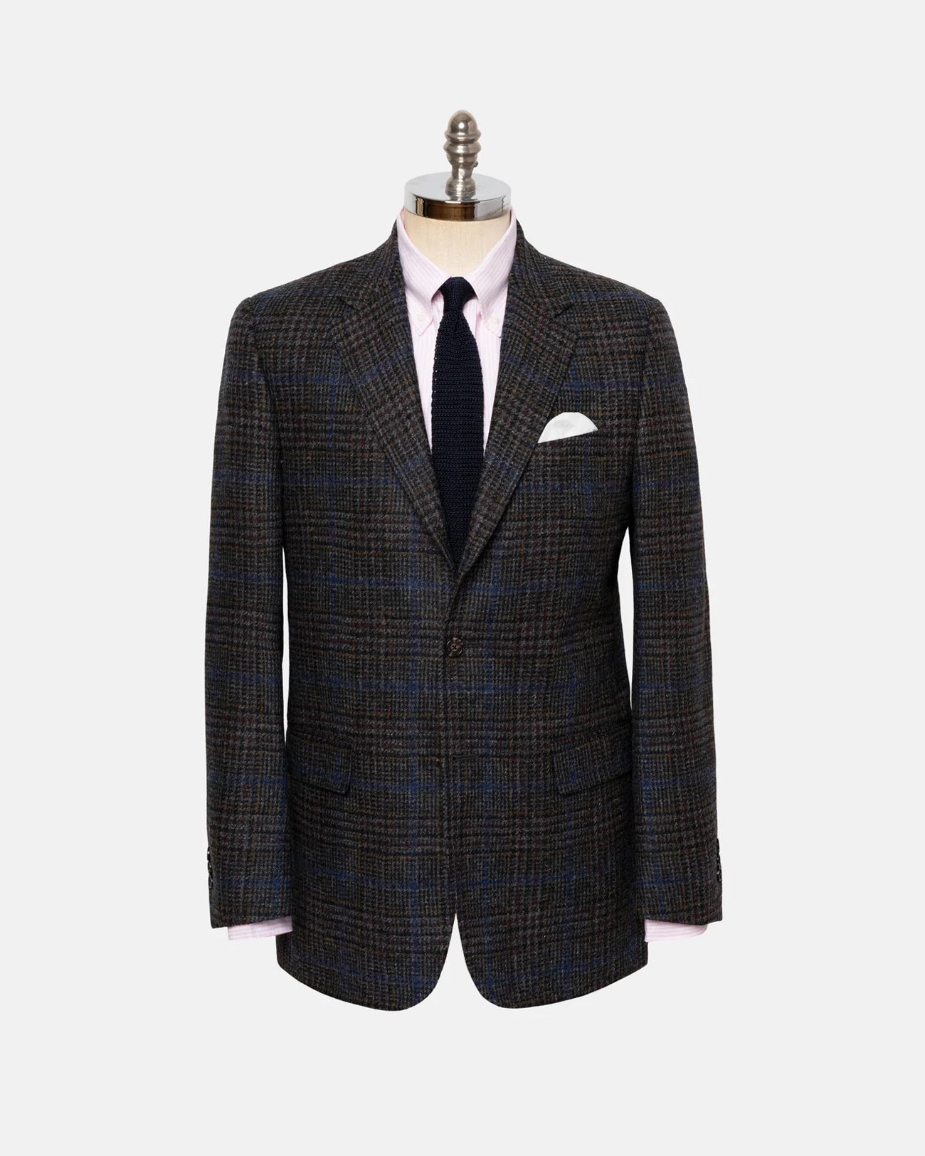 Made In Canada Grey Marl Plaid Sport Coat