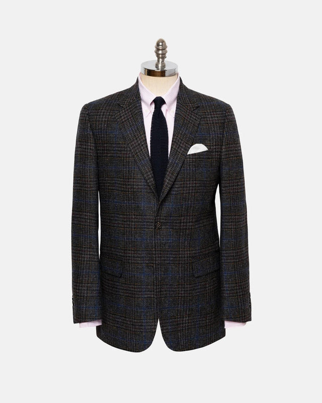Made In Canada Grey Marl Plaid Sport Coat