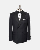 Made In Usa Grosgrain Double Breasted Tuxedo