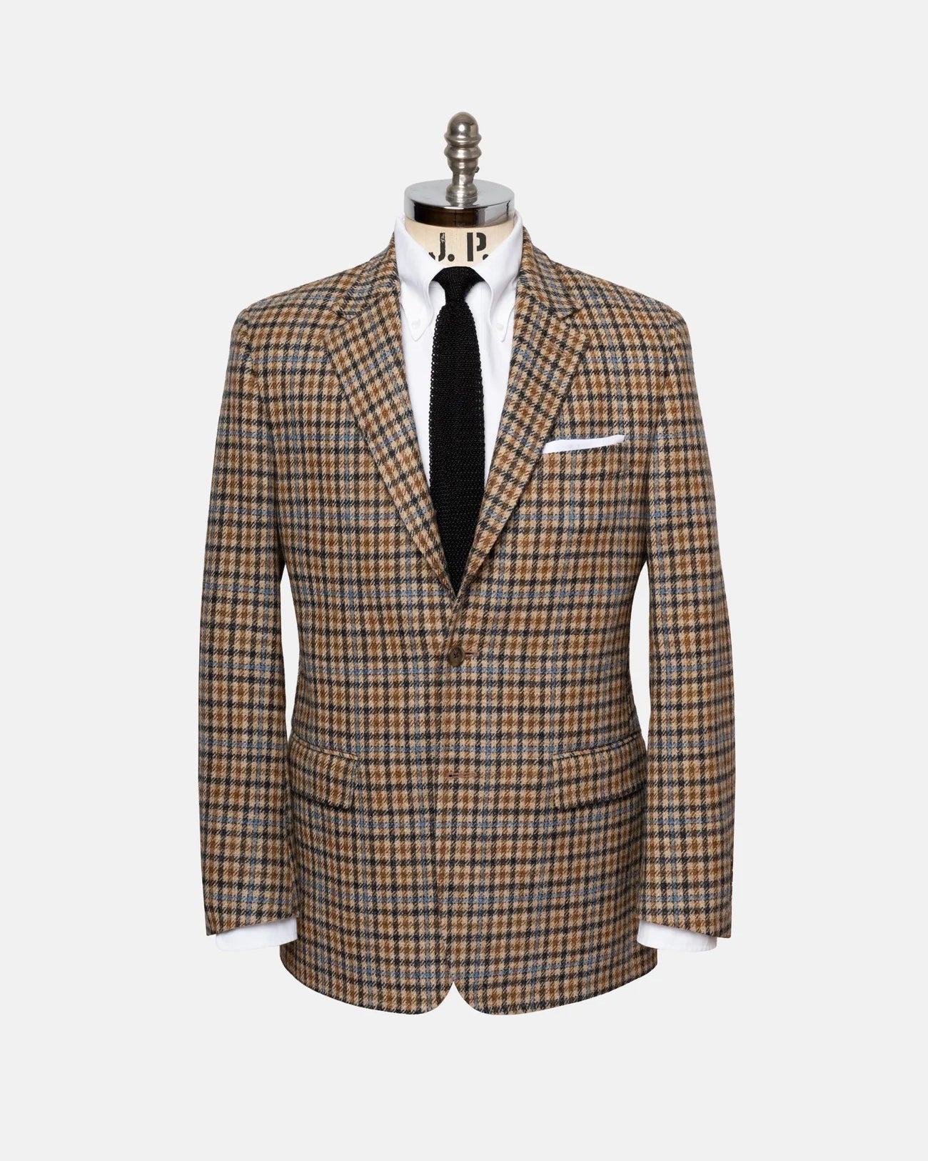 Made In Canada Check With Blue Windowpane Sport Coat