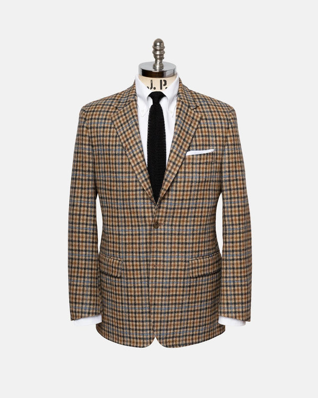 Made In Canada Check With Blue Windowpane Sport Coat