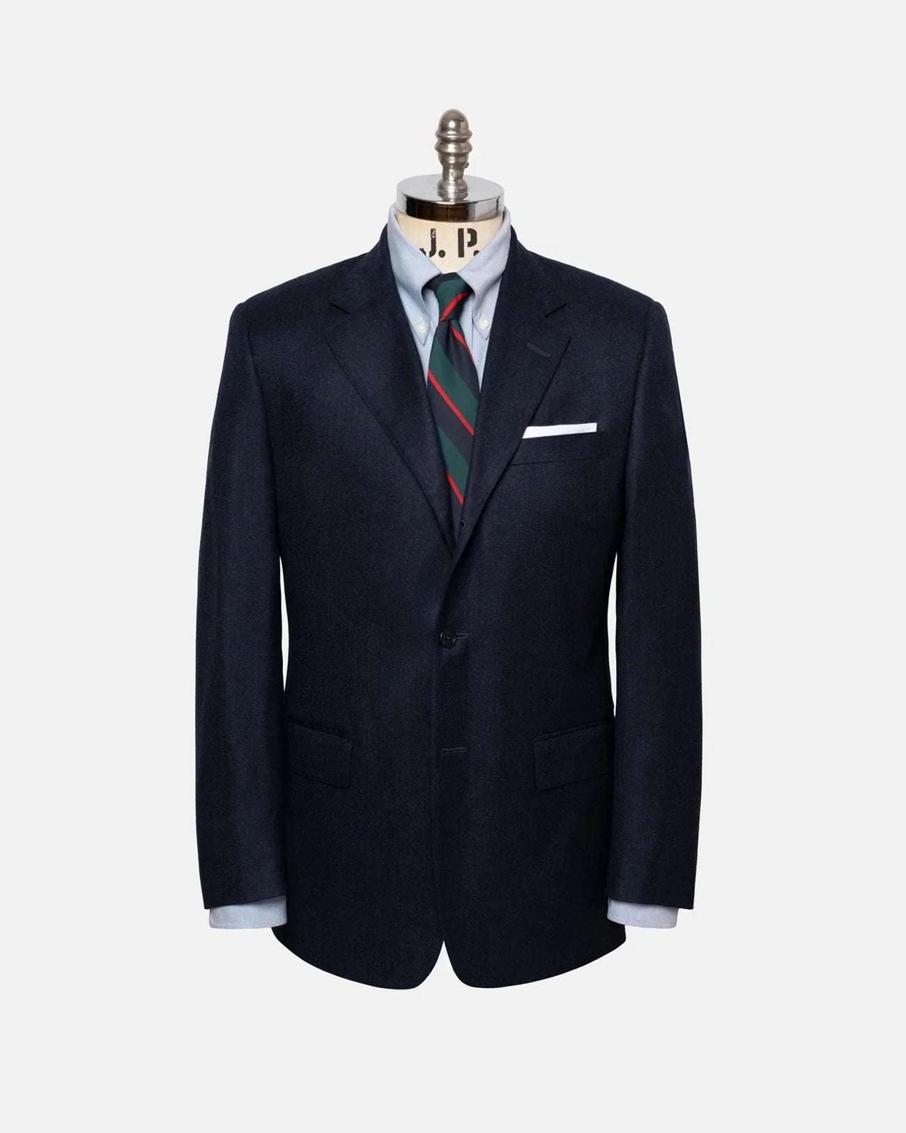 Made In Canada Solid Wool Flannel Suit