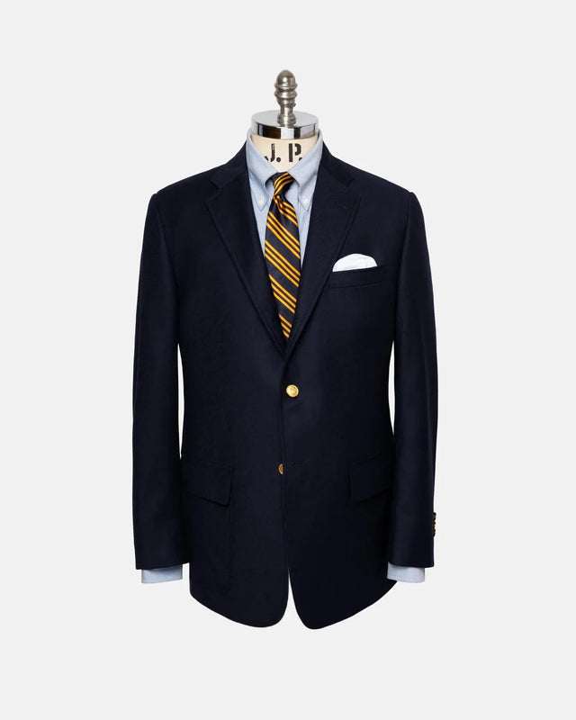 Made In Usa Wool Doeskin Blazer