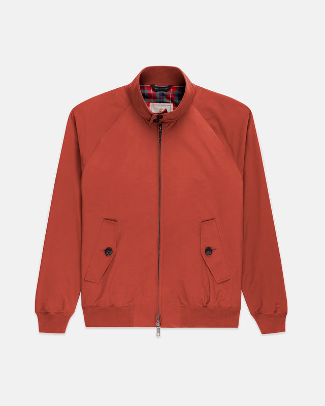 Made-in-England Red Brick Baracuta G9 Harrington Jacket
