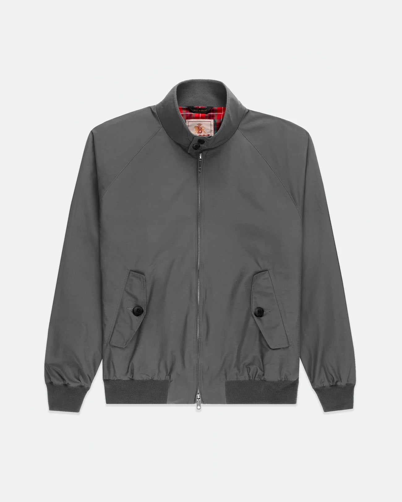 Made In England Grey Baracuta G9 Harrington Jacket