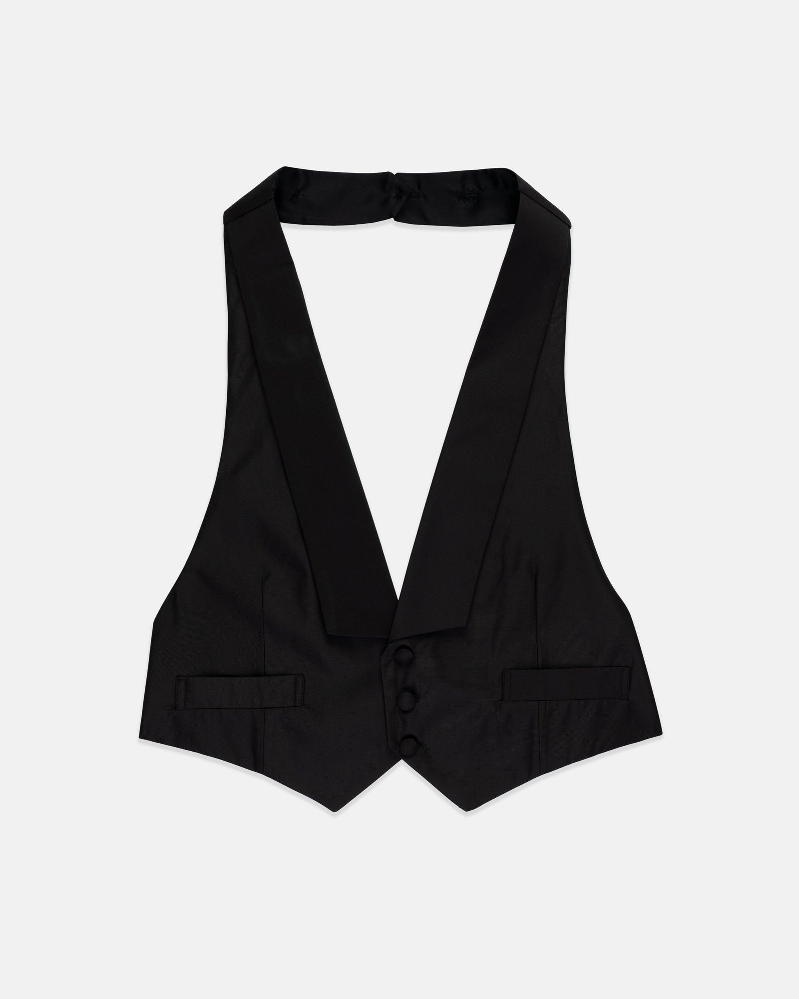 Made In Usa Grosgrain Formal Waistcoat