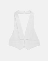 Made In Usa Pique Formal Waistcoat