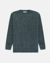 Made In Scotland Lovat Shaggy Dog Sweater Classic Fit