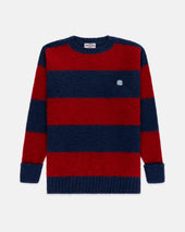 Made In Scotland Red Stripe Shaggy Dog Icon Sweater Classic Fit