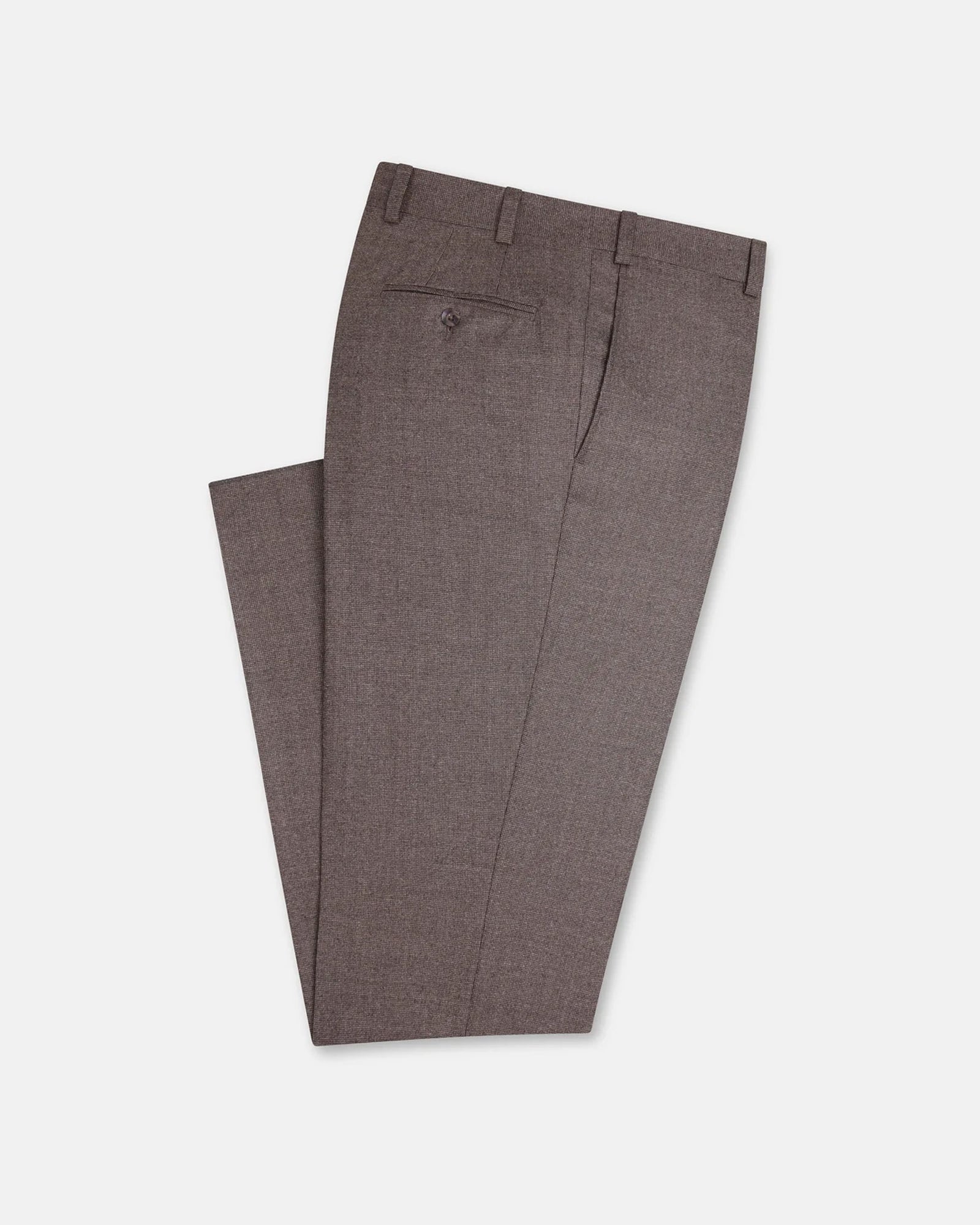 Made In Canada Ticweave Wool Trouser