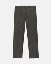 Made In Canada Green Wool Flannel Trouser