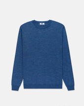 Alpaca Silk Crewneck Sweater Classic Fit