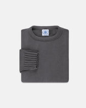 Made In Usa Chunky Cotton Crewneck Sweater