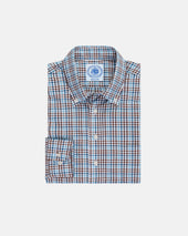 Gingham Button Down Sport Shirt Classic Fit