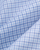 Made In Usa Thomas Mason Light Check Button Down Shirt Classic Fit