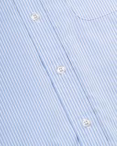 Made In Usa Thomas Mason End On End Stripe Button Down Shirt Classic Fit