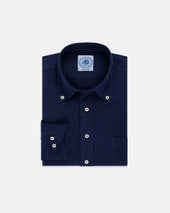 Solid Linen Sport Shirt Classic Fit