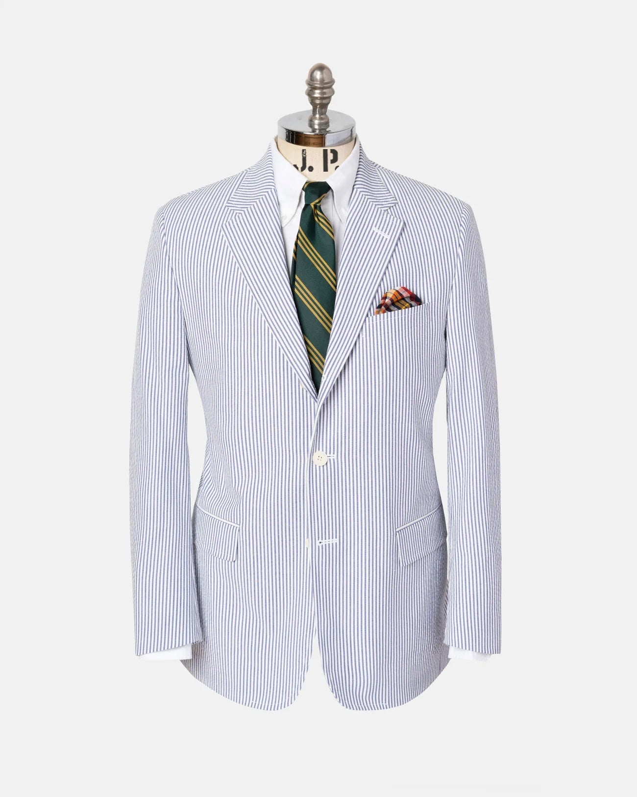 Made In Canada Stripe Seersucker Sport Coat
