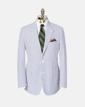 Made In Canada Stripe Seersucker Sport Coat