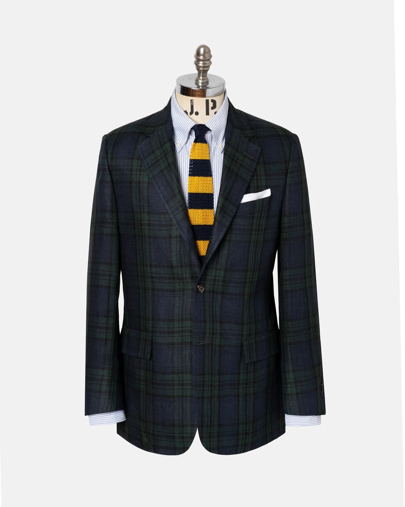 Made In Canada Watch Tartan Linen Sport Coat