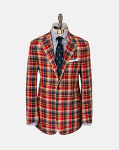 Made In Canada Red Authentic Madras Sport Coat