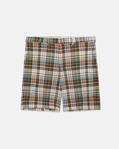 Made In Usa Turquoise Authentic Madras Shorts
