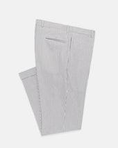 Made In Canada Grey Stripe Seersucker Trouser