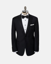 Made-in-USA Grosgrain Peak Lapel Tuxedo