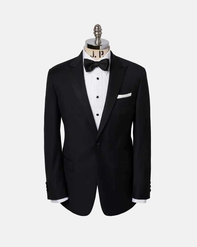 Made-in-USA Grosgrain Peak Lapel Tuxedo