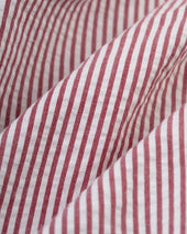 Made In Canada Red Stripe Cotton Seersucker Sport Coat