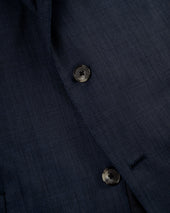 Made In Usa Blue Birdseye Suit