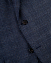 Made In Usa Medium Plaid Wool Suit