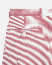 Made In Canada Red Stripe Seersucker Trouser