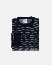 Made In Usa Natural Birdseye Cotton Crewneck Sweater