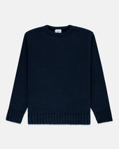Made In Usa Chunky Cotton Crewneck Sweater