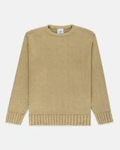 Made In Usa Chunky Cotton Crewneck Sweater