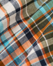 Made In Usa Turquoise Authentic Madras Shorts
