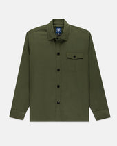 Made In England Drywax Cotton Overshirt