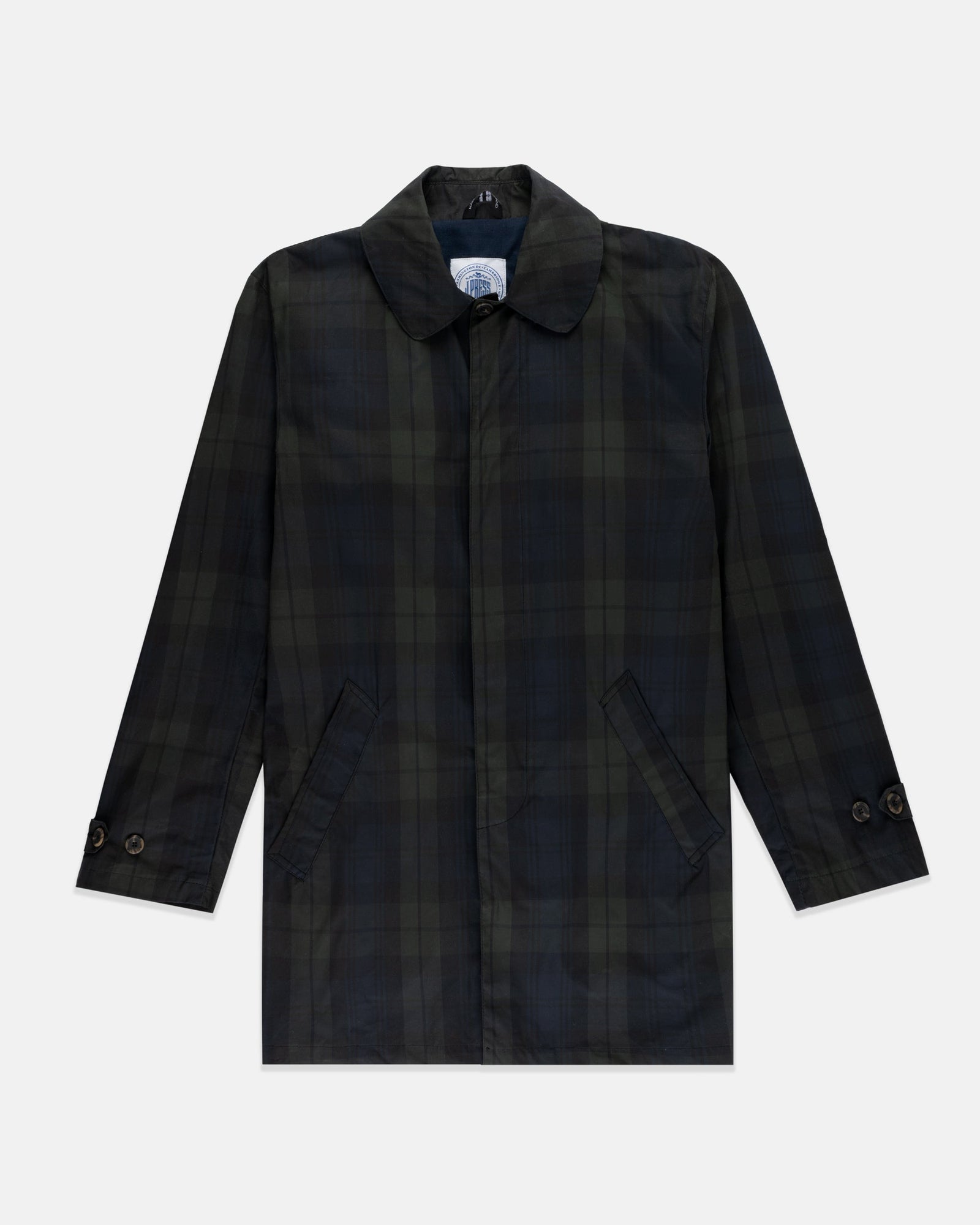 Made In England Watch Tartan Mayfair Rain Coat