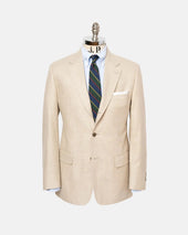 Made In Canada Solid Light Silk Wool Sport Coat