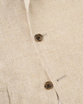 Made In Canada Solid Light Silk Wool Sport Coat