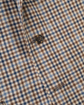 Made In Canada Brown Shepherd S Check Wool Sport Coat