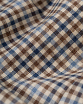 Made In Canada Brown Shepherd S Check Wool Sport Coat